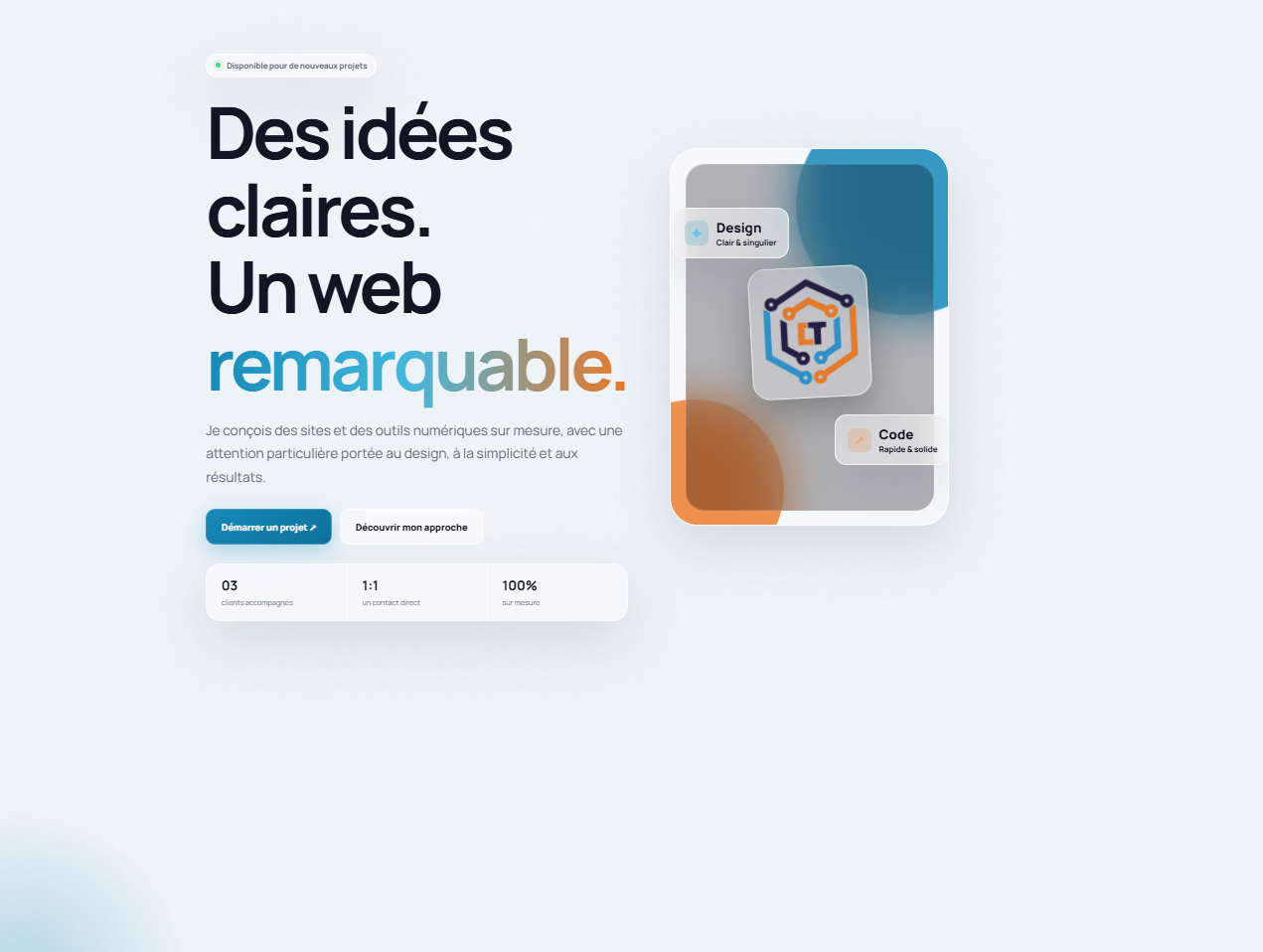 Aperçu du site devandtech